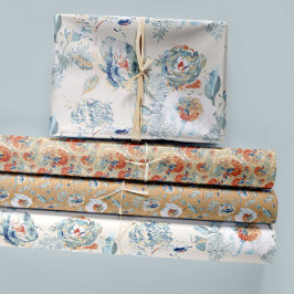 Blommigt Vattenfärg Hydrangea Decoupage