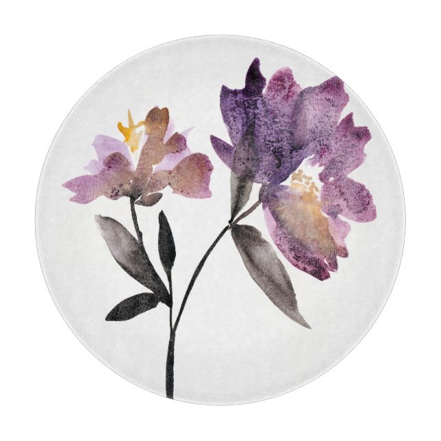 Blommigt Vattenfärg III (Framsidan)