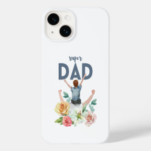 Blommigt Vattenfärg-Toppen-Pappa design