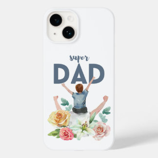 Blommigt Vattenfärg-Toppen-Pappa design