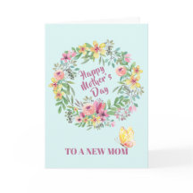 Blommigt Vattenfärgning Utandning första Mors dag