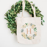 Blommigt Vattenfärgning Utandning Sömnlöshet Inle Tygkasse<br><div class="desc">Monogramdesignen av snyggtens blommigt har en krans av vattenfärgade färgade ro och ranunculus-blommor. Anpassa med anpassningsbarnas monogram från början i ro guld. Mjuka färg-schemat omfattar nyanser av  rosa,  persikor,  grått,  grädde,  grönt och guld. Gör en unik brud/brudens sida-gåva!</div>