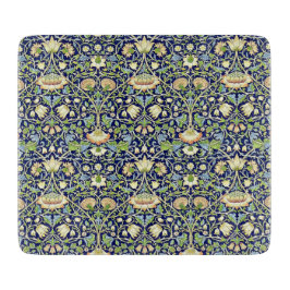 Blommigt Vintage Blue William Morris Antique Art
