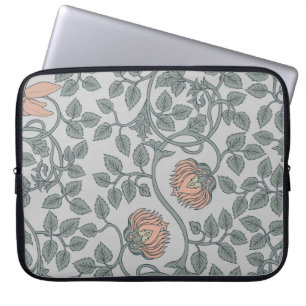 Blommigt vintage sömlös mönster, tapet laptop fodral