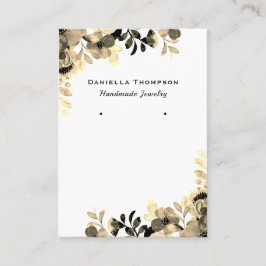 Blommigt Visning för botaniskt färgämne judiskt ar Visitkort