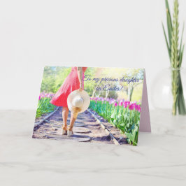 BLOMMIGT WALKWAY - PÅSK CARD FOR DAUGHTER TACK KORT