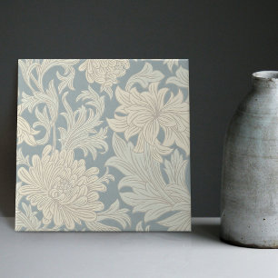 Blommigt Wall Decor Art nouveau William Morris Kakelplatta