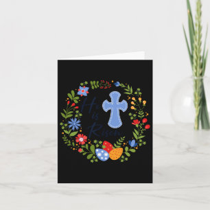 Blommigt Wandeden han är på reis Jesus Christian L Kort