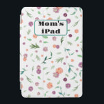 Blommigt Watercolor Art Gift för Mammor iPad Mini Skydd<br><div class="desc">En vackert målad vattenfärgsblomma,  perfekt för blomgåvor och presentboxar. Inkludera den i en lärarpresentuppsättning eller ge den som en gåva till mammor från vänner. En underbar matchning för alla som skriver ut kärlek konstnärliga blommigtar.</div>