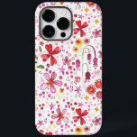 Blommigt Watercolor Mönster<br><div class="desc">Ljusstark och färglös modern vildfärgsmålning. Perfekt för trädgårdsmästare,  älskare och blomsterarbetare.</div>