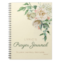 Blommigt Watercolor Personlig Prayer Journal