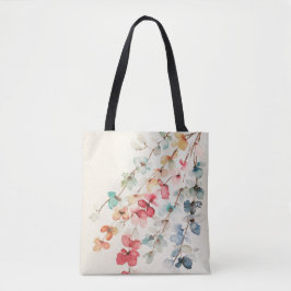 Blommigt Waterfail All-over-Print Tote Tygkasse