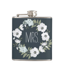 Blommigt Wedding Gifts Personlig Flasks