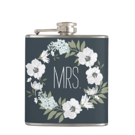 Blommigt Wedding Gifts Personlig Flasks Fickplunta