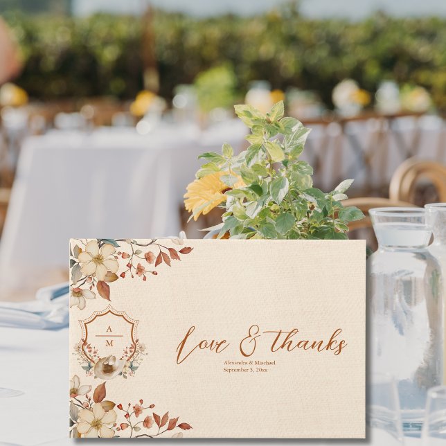 Blommigt Western Vapensköld Monogram Bröllop Gästböcker (Skapare uppladdad)