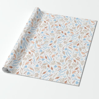 Blommigt Whispers: ZazzleWrapMagic Exklusiv Wraps Presentpapper