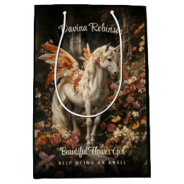 Blommigt Woodland Enchanted Fantasy Fairy Horse