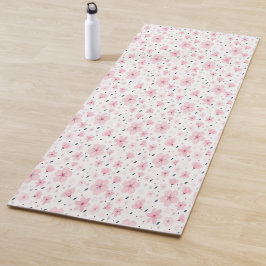 Blommigt Yoga Mats: träna Yoga Mats in Fitness