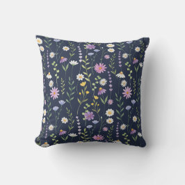 Blommigt Yta Mönster-Mode-Vår blommor Kudde