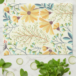 BLOMMIGT YTA MÖNSTER - SNYGGT ABSTRAKT TAPET KÖKSHANDDUK