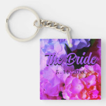 blommigtar av elegant rosa lila magenta