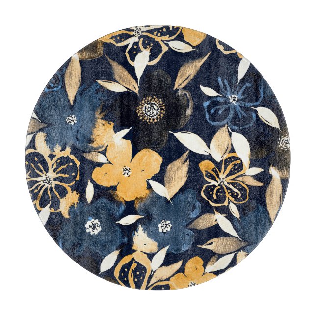 Blommigtar för abstrakt: Vattenfärgsrepeterande Mö (Framsidan)