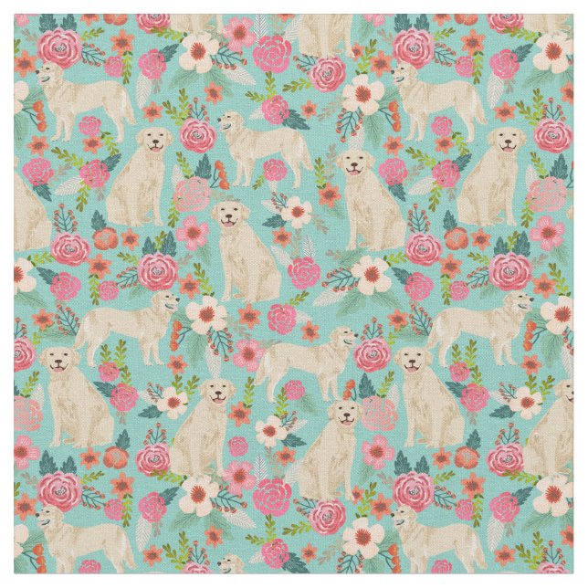 blommigtar för guldhämtningsprogram för vintage tyg (Närbild)