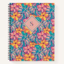 Blommigtar för Rosa och Gult i Retro