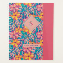 Blommigtar för Rosa och Gult i Retro