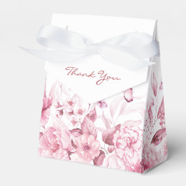 Blommigtar för söt Rosa Vattenfärgsfärg - skiss Presentaskar