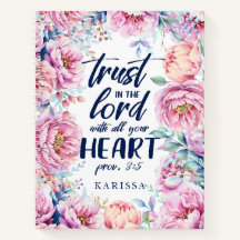 Blommigtar för söt vattenfärg | Scripture Journal