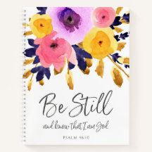 Blommigtar för söt vattenfärg | Scripture Journal