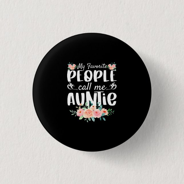 Blommigtar Mina favoriter kallar mig Auntie Knapp (Framsida)