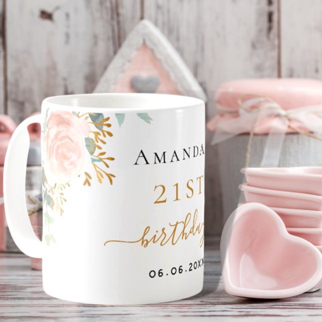 Blommigtarna Eucalyptus namn Kaffemugg (Skapare uppladdad)