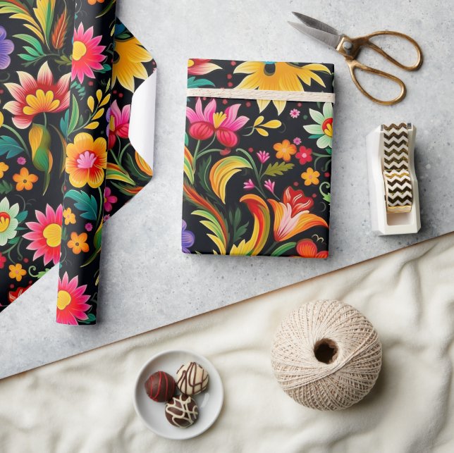 Blommigtarna mors dag presentpapper (Hantverk)