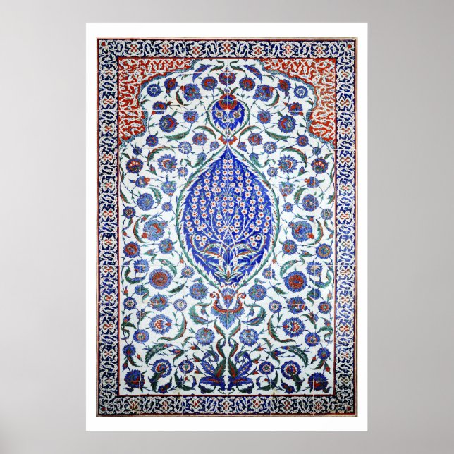 Blommigtarna plattor Poster (Framsidan)