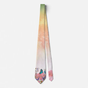 Blommigtarna vår och sommarblooming slips