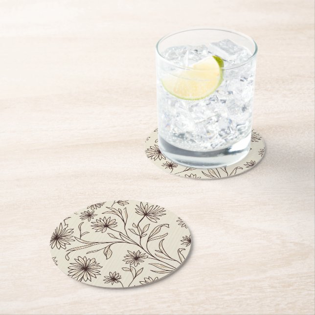 blommigten abstrakt underlägg (Insitu)