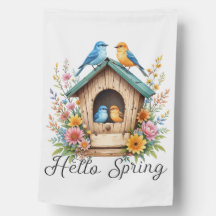 Blommigten Adsible Vår Birds