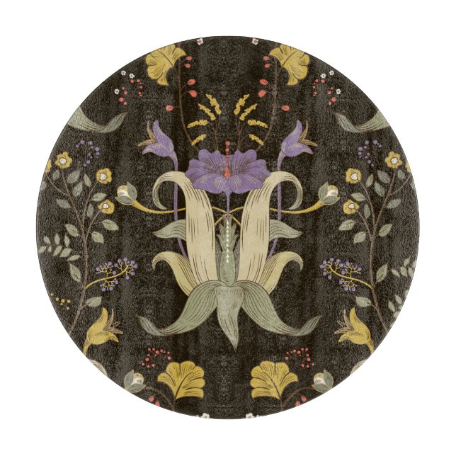 Blommigten art nouveau: Vintagen Mönster (Framsidan)