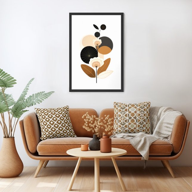 Blommigten Återställning av vintage Poster (Unleash your inner art enthusiast with Wild on Flowers gallery quality Giclee print artwork poster. )