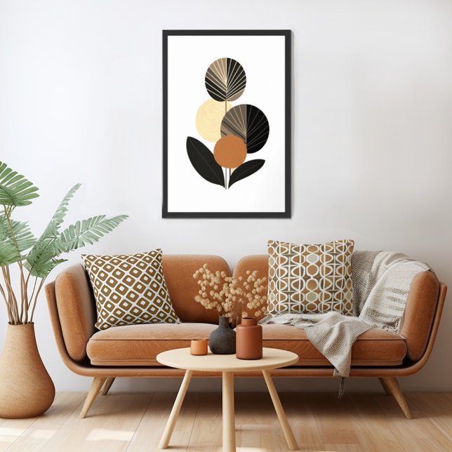 Blommigten Återställning av vintage Poster (Unleash your inner art enthusiast with Wild on Flowers gallery quality Giclee print artwork poster. )