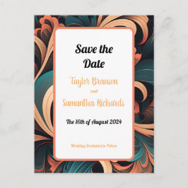 Blommigten Återställning av vintage Vykort