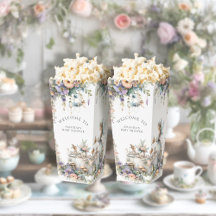 Blommigten Baby Shower för sagda Fairy Tea Party