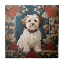 Blommigten BeSnyval Havanese Hund William Morris