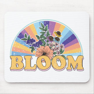 Blommigten Blodåterställ Musmatta