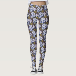 Blommigten BLUE GLÖMMA MIG NOTS Leggings