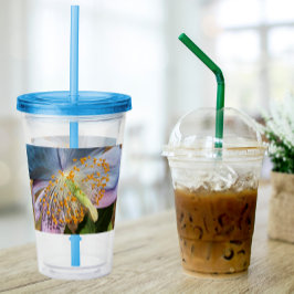 Blommigten Blue Poppy Bloom Take Away Mugg
