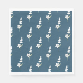 Blommigten Bohemian Botanical Mönster Pappersservett