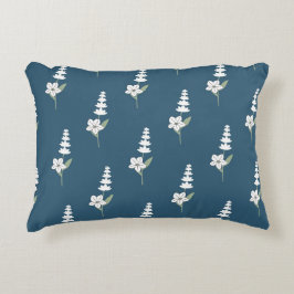 Blommigten Bohemian Botanical Mönster Prydnadskudde